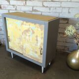 Vintage sideboard with patinated effect