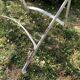 Paire d'anciennes chaises de jardin