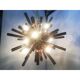 Murano glass Quadriedro chandelier