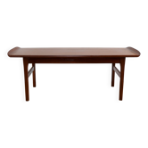 Vintage Scandinavian teak coffee table, 1960.