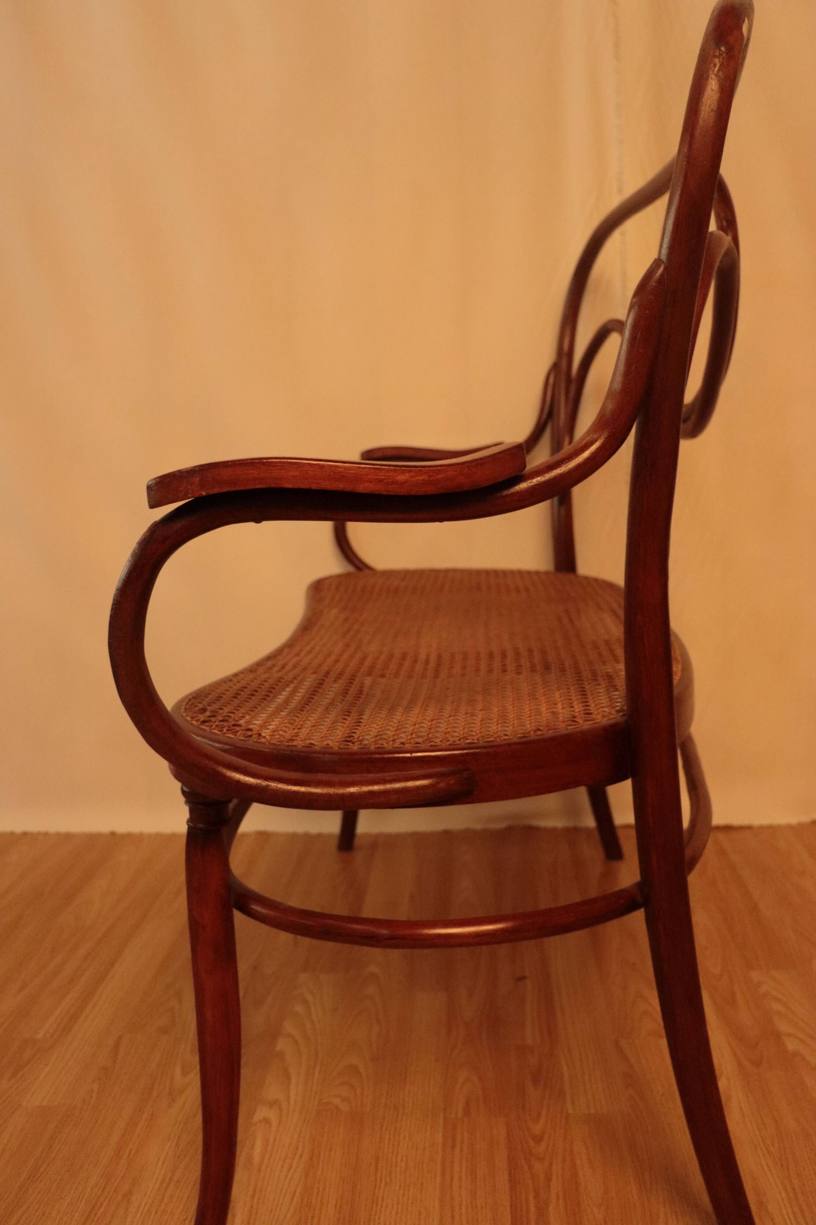 Bench n°18 curved wood