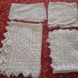 Set of 4 rectangular placemats
