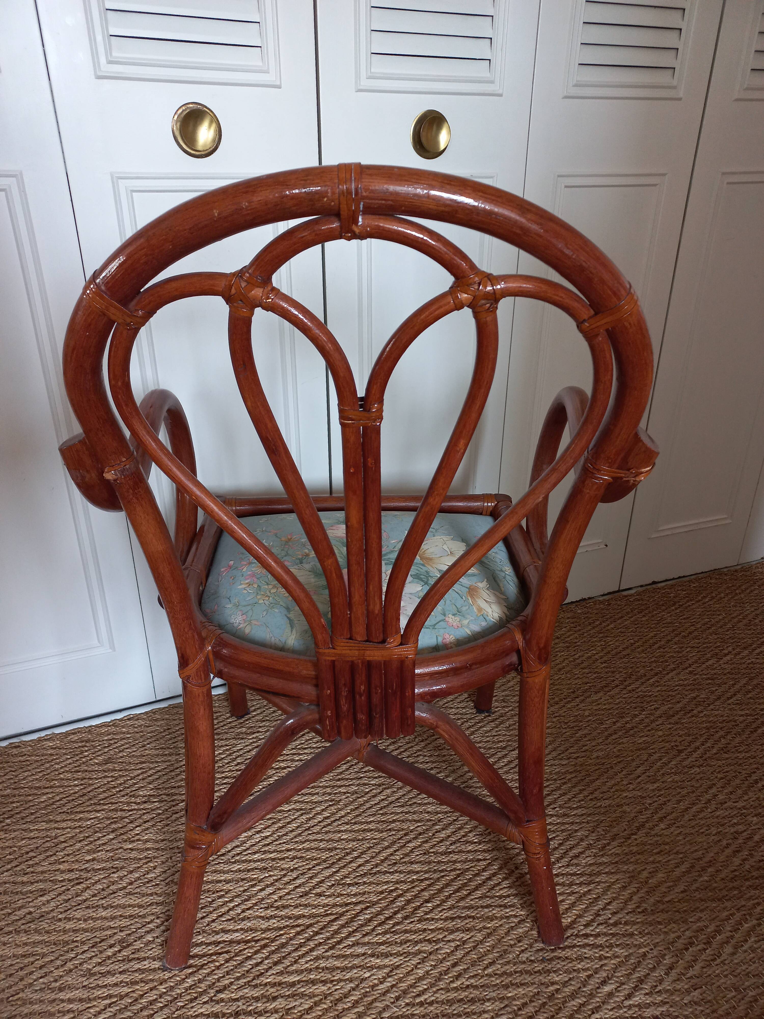 Rattan armchair from the 70s