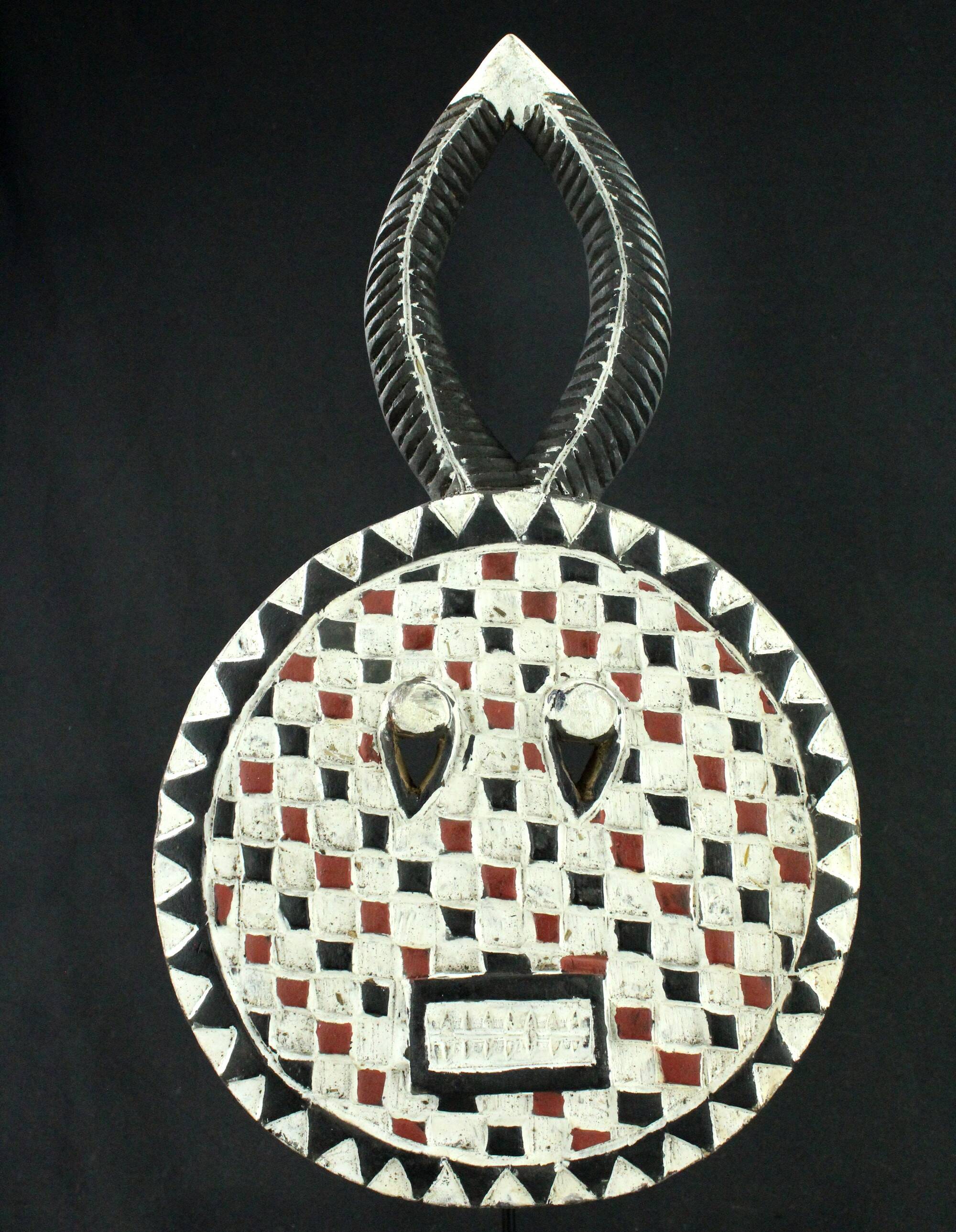 African Art - Goli Baoulé Mask - Arte Africa - Chic Ethnic Wall Decor - African Mask - 50 cms