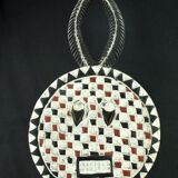 African Art - Goli Baoulé Mask - Arte Africa - Chic Ethnic Wall Decor - African Mask - 50 cms