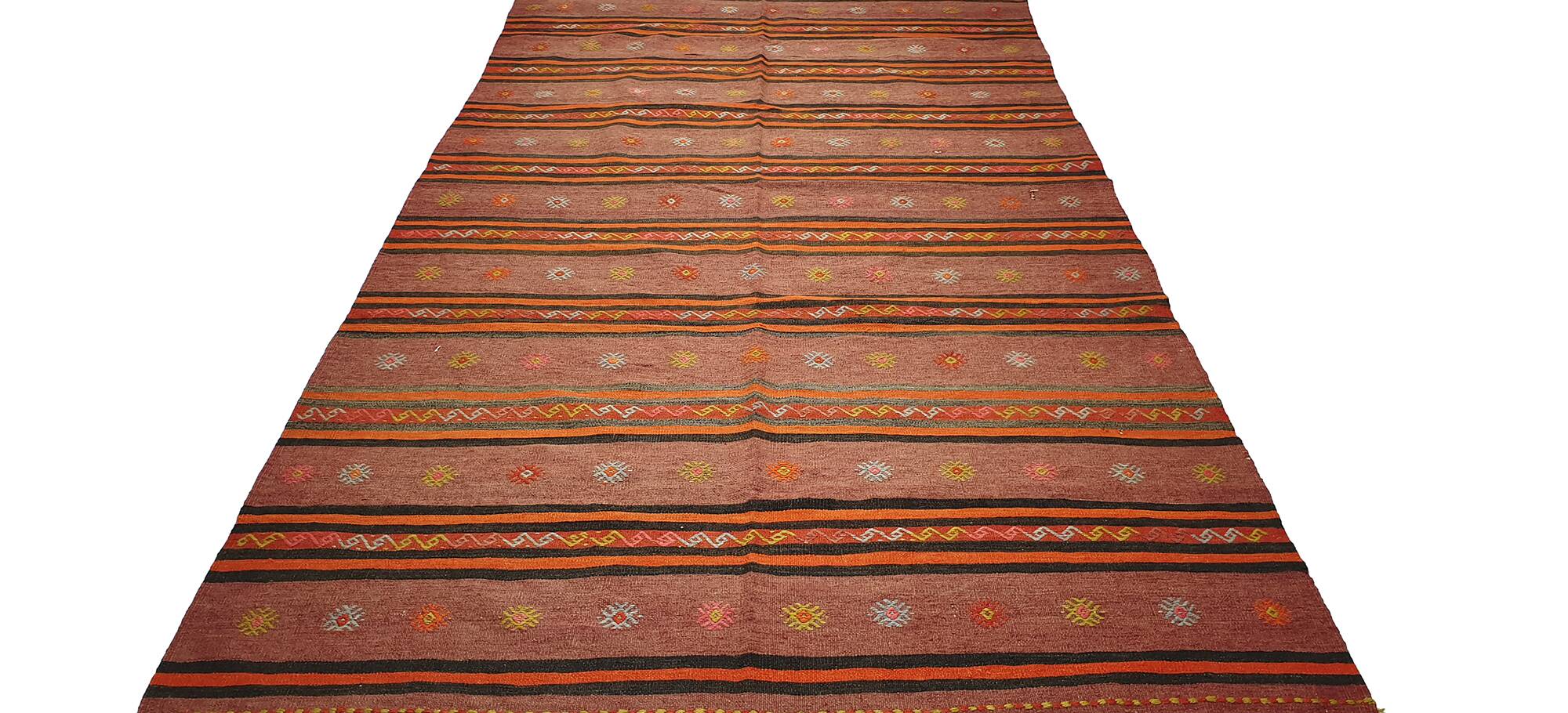 Turkish kilim rug, 309x172 cm