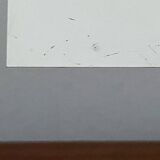 Mid-century minimalist German table lamp in cube by Kaiser Idell Leuchten, 1960s.