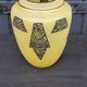 Art deco glass vase signed Legras from the 1930s