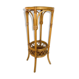 Rattan plant holder