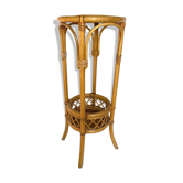 Rattan plant holder