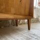 Meuble de rangement secrétaire chêne années 60