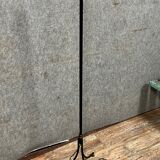 Vintage floor lamp foot in lacquered iron circa 1950