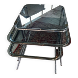 Glass nesting table