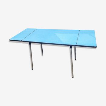 Vintage formica blue table