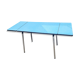 Table bleu formica vintage