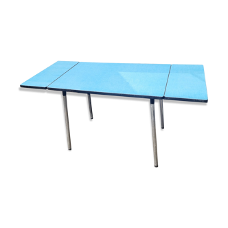 Vintage formica blue table
