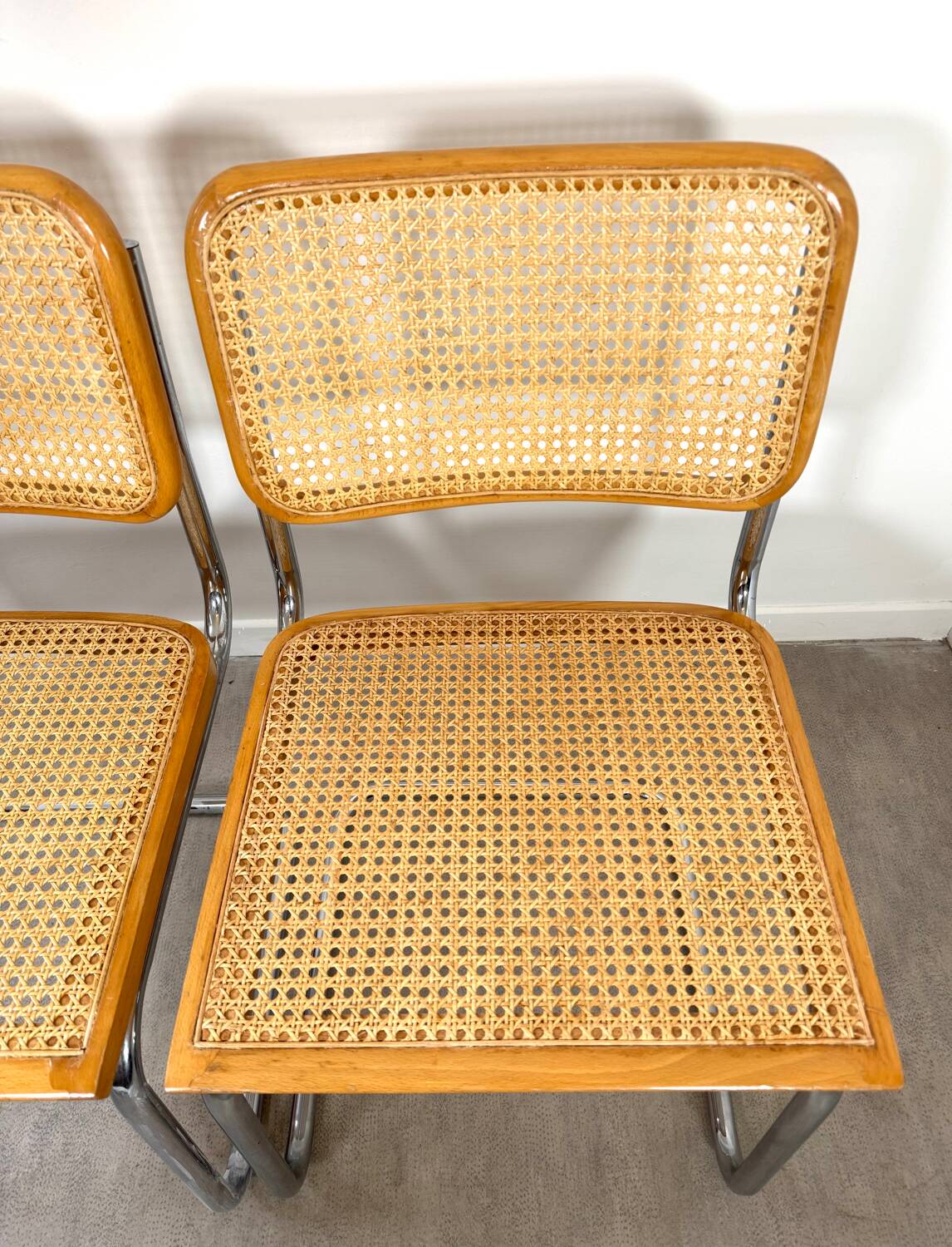 Paire de chaises Cesca Marcel Breuer Made in Italy