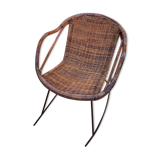The 50s Wicker rocking