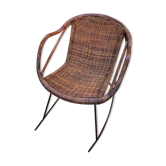The 50s Wicker rocking