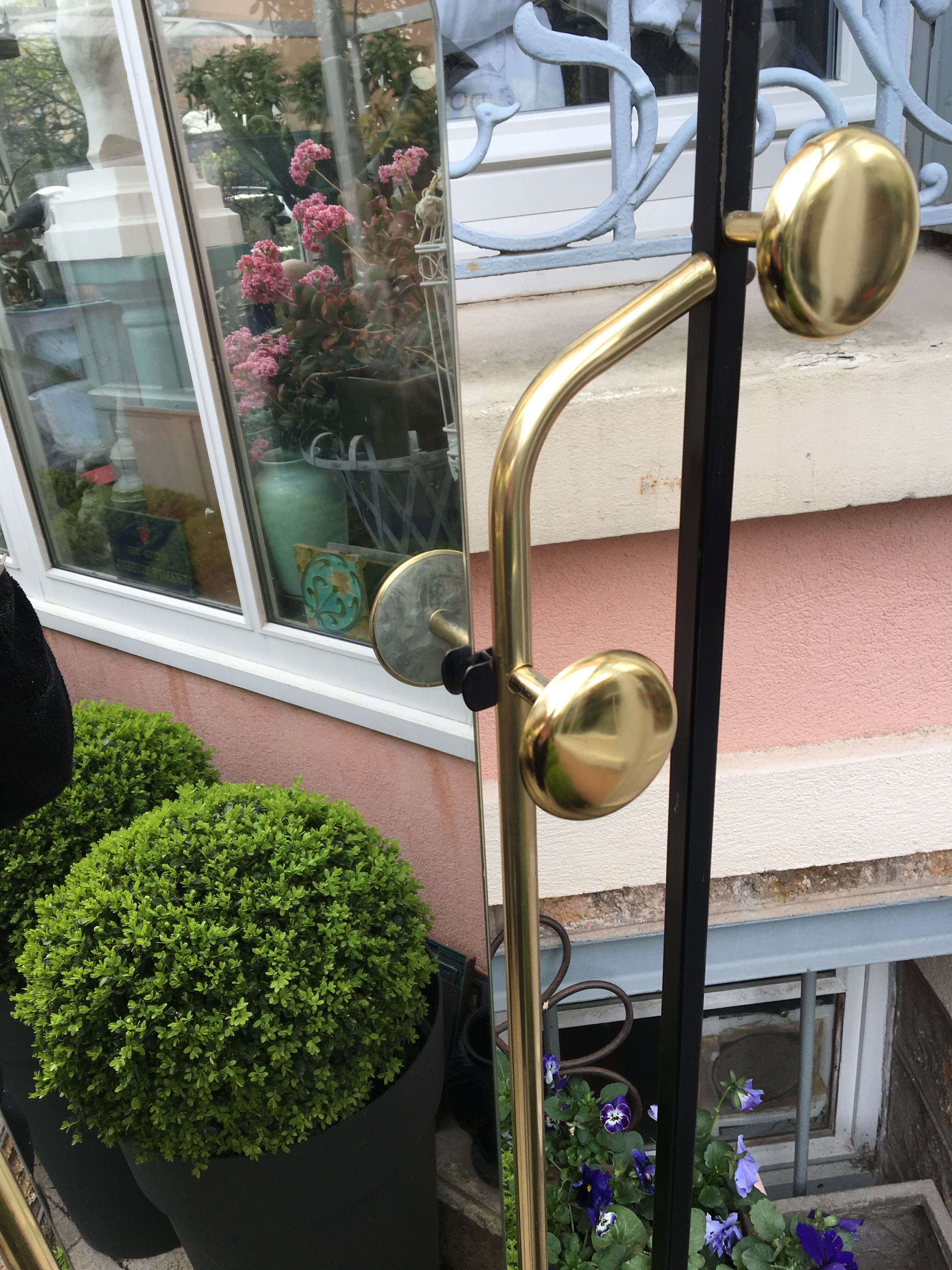 Vestiaire d’entrée miroir vintage 50