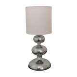 Lampe en chrome space age '70