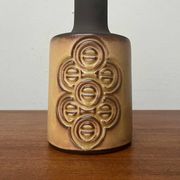 Mid-century Danish studio ceramic table lamp by Frank Keramik, 1960s.