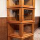 Original Globe Wernicke English Bookcase Half Round