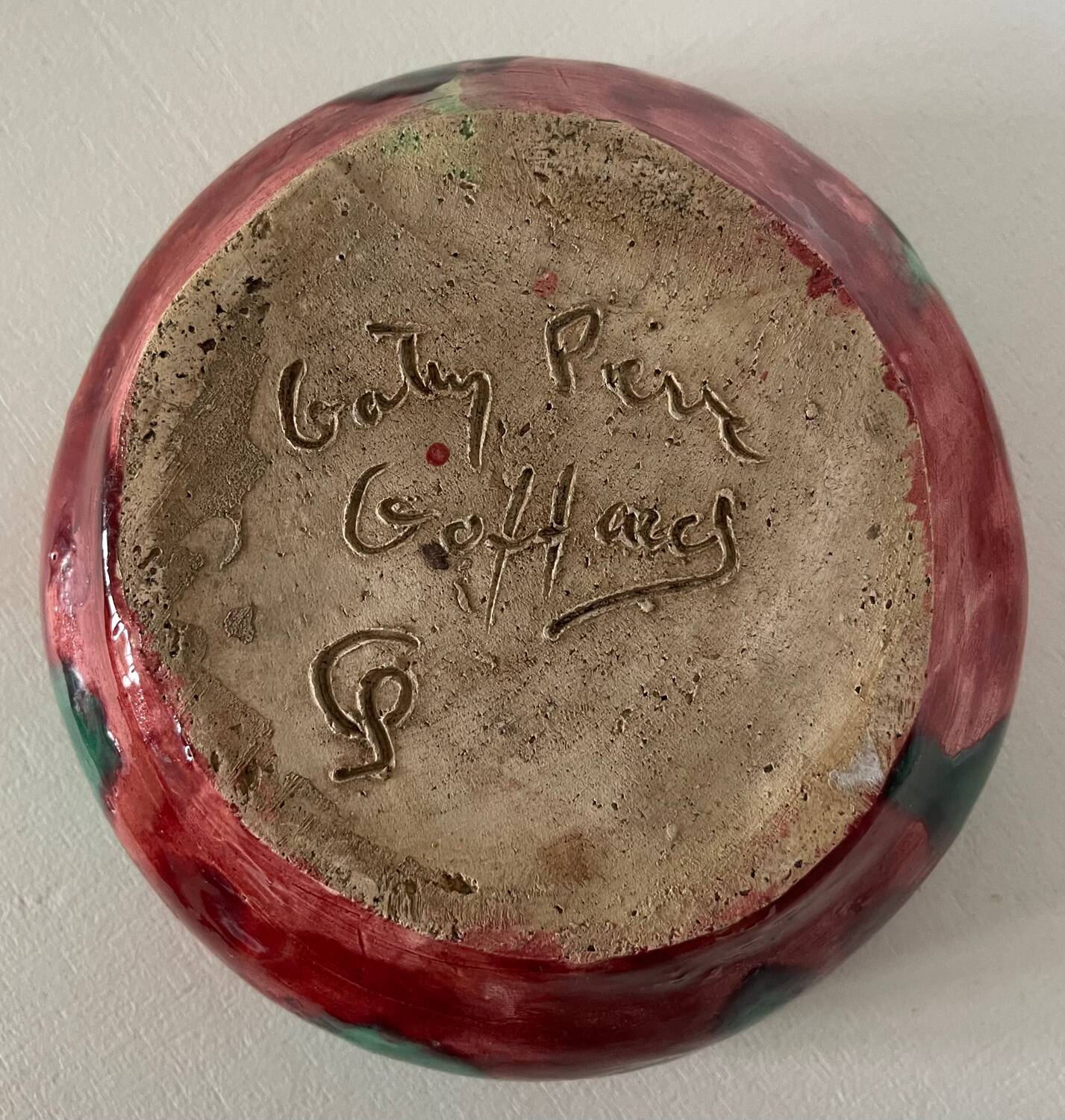 1950s ceramic trinket tray.