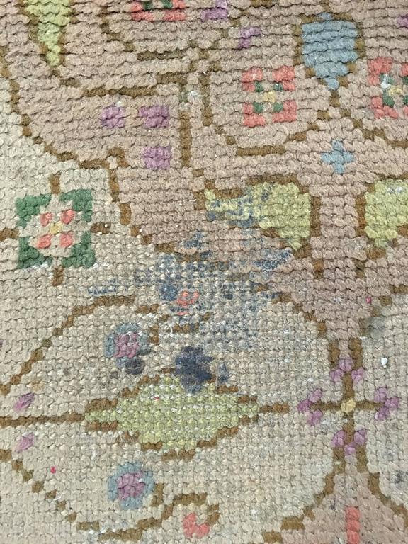 Carpet handmade new art with floral design Theo Nieuwenhuis 367x555cm