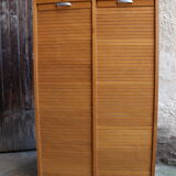 Double curtain binder