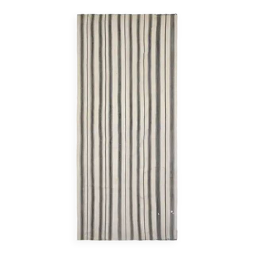 Tapis Kilim en laine et coton turc fait main vintage des années 1970, 173x369.