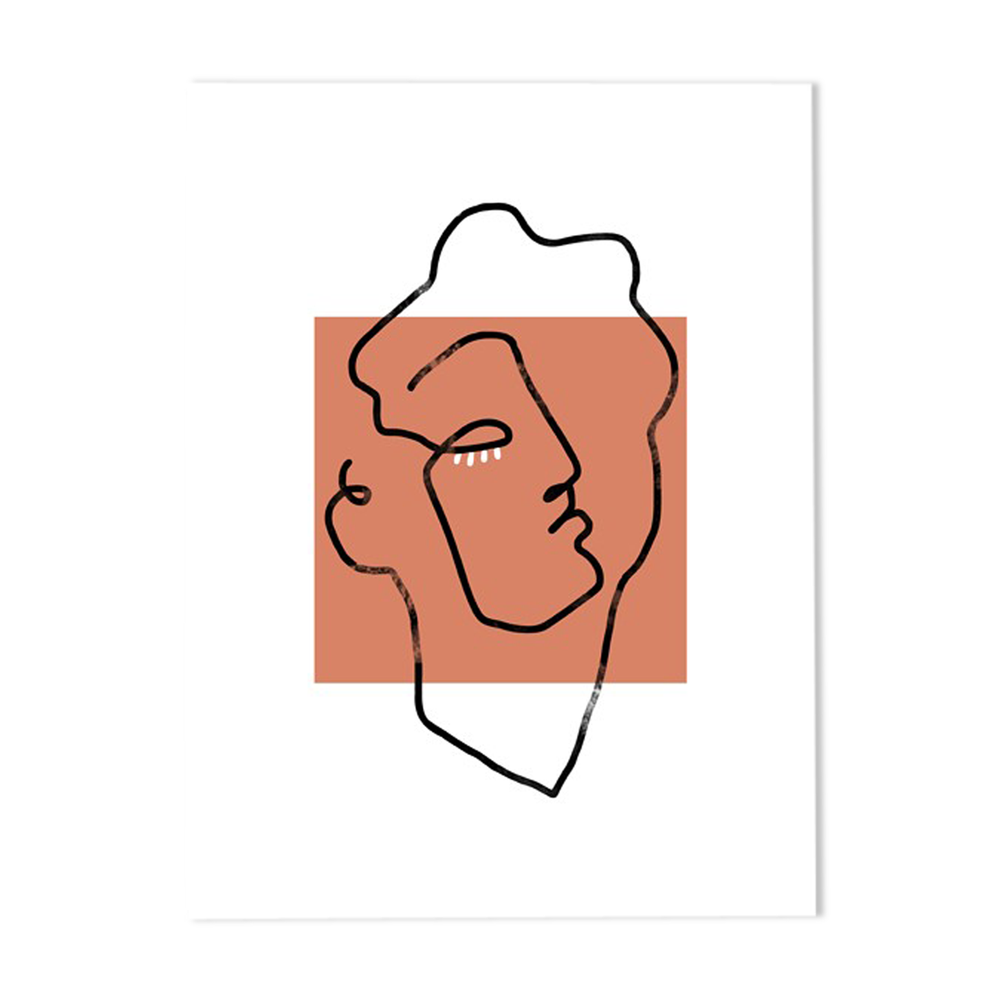 Poster Shandor - Apollo terracotta