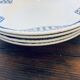 Lot de 4 assiettes plates motif lustucru
