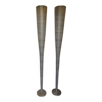 Paire de lampadaires Foscarini Mite Terra – Marc Sadler
