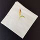 Lot de 6 serviettes en coton brodées