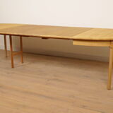 Vintage Oval Dining Table | Oak | Extendable | 3 Extension Leaves