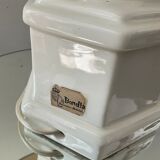 Vintage ceramic cob lamp 70s