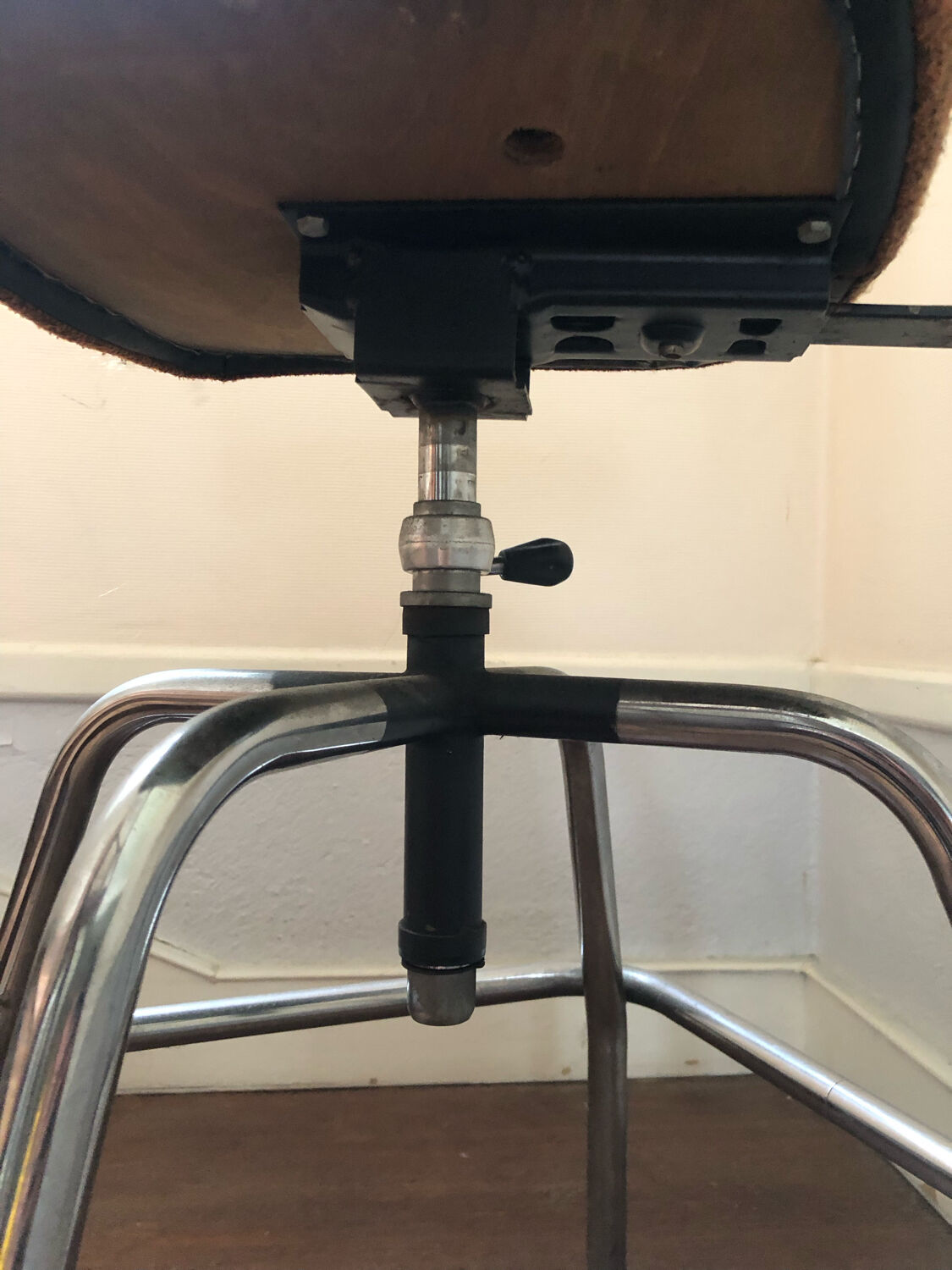 Vintage industrial architect desk chair