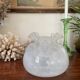 handmade blown glass ball vase Maure Vieil