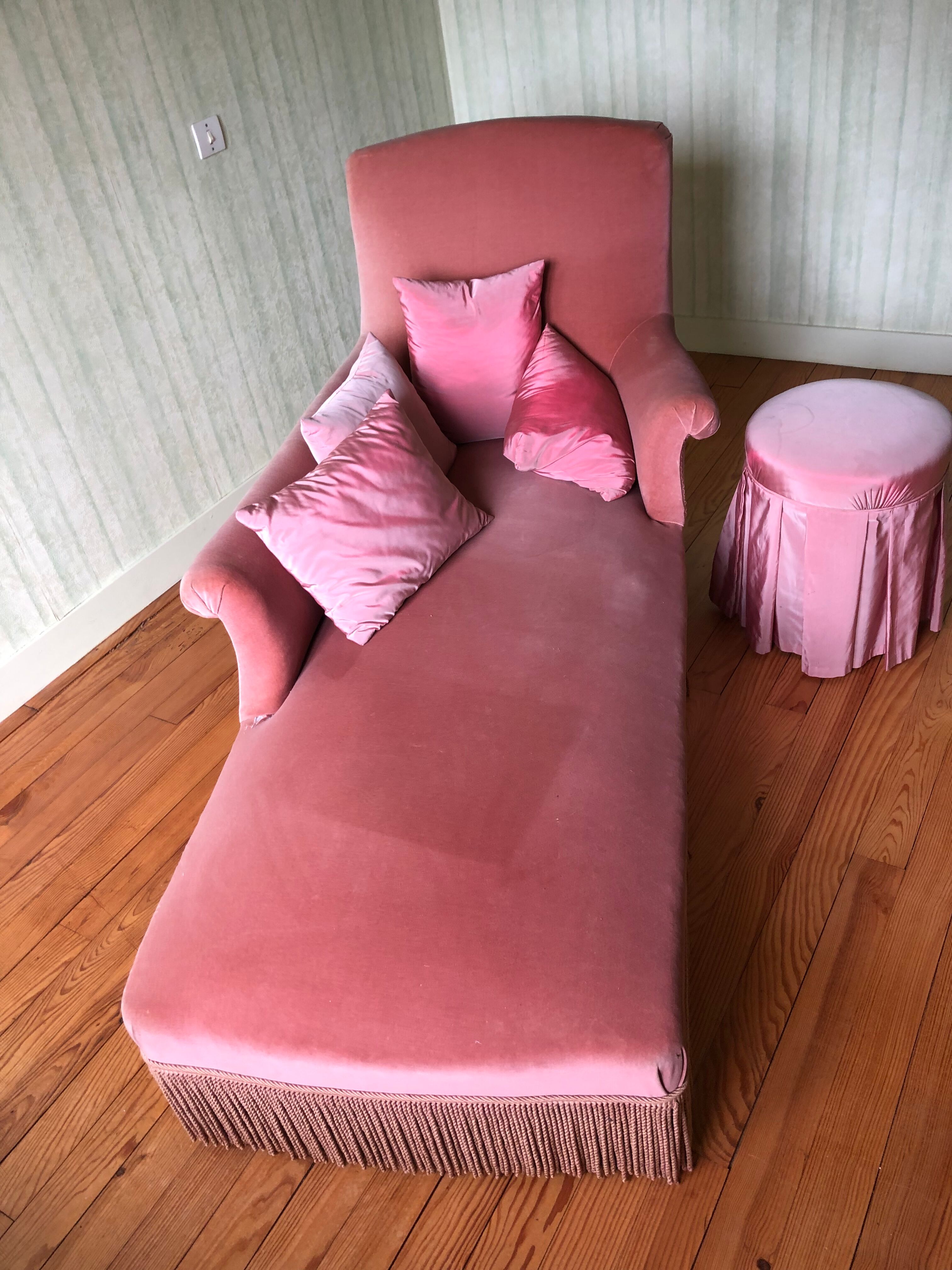 Velvet meridian and assorted stool