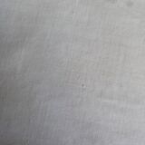 Antique linen sheet Floral monograms M R