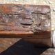 Oak solid wood storage bench
