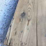 Old retro vintage chest of drawers 3 drawers wooden crude façade oak