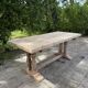 Renovated monastery table