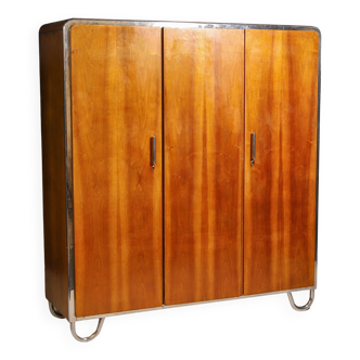 Armoire Bauhaus de Robert Slezák, années 1930, Bohême