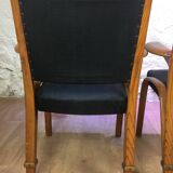 Pair of Bow Wood armchairs 1950s