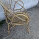 Fauteuil en osier