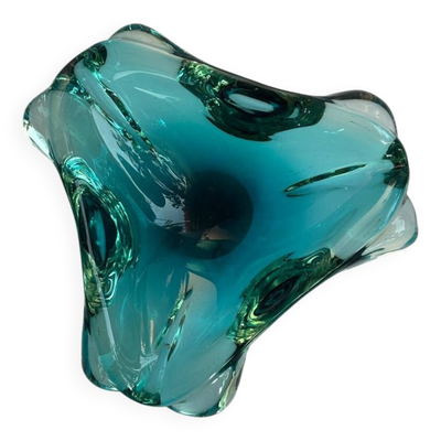 Cendrier/vide-poche en verre de Murano