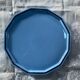 Art Deco Longwy plate in antique earthenware