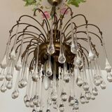 Murano glass drop chandeliers